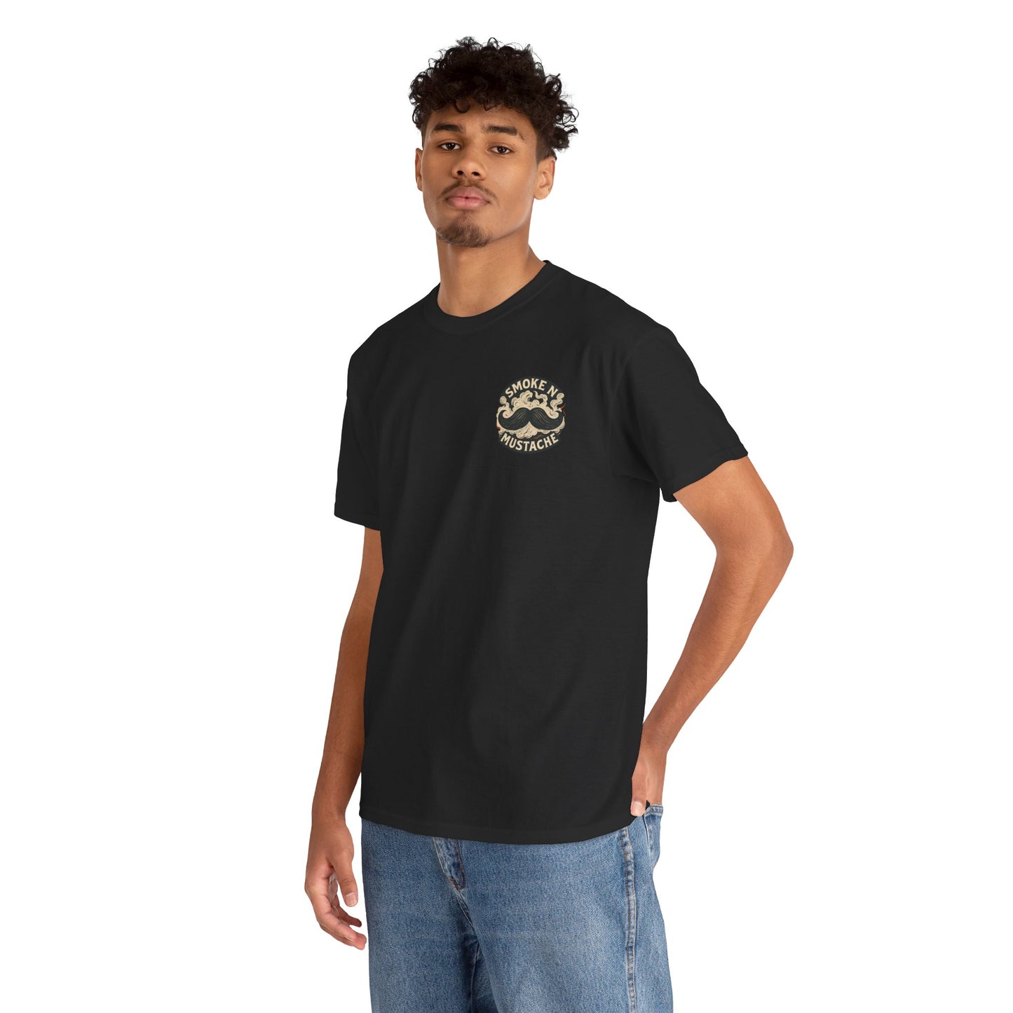 T-shirt - Courage et moustache