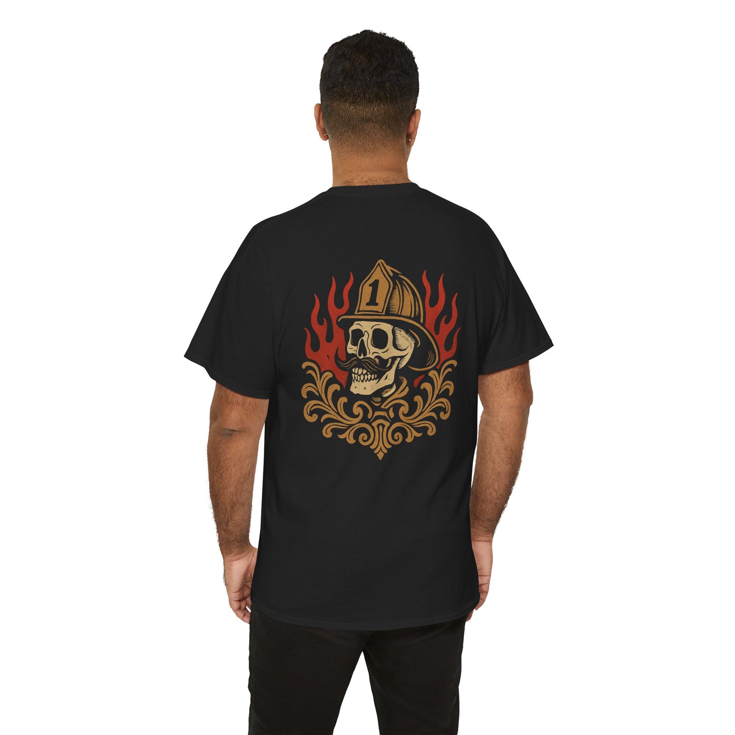 T-shirt - Courage et moustache