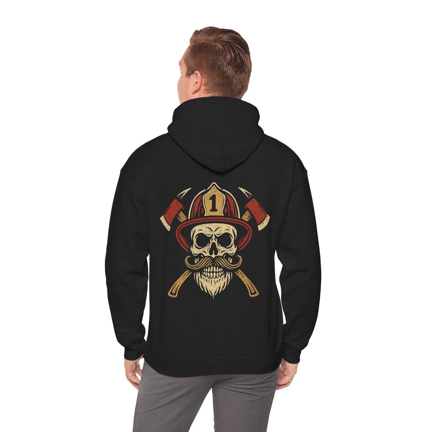 Hoodie - Crâne et haches
